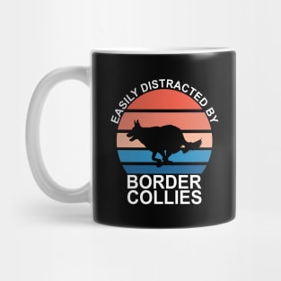 Easily Distracted By Border Collies Mug